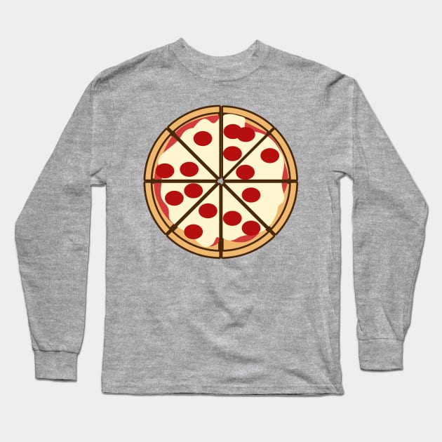 pizza Long Sleeve T-Shirt by CheMaik